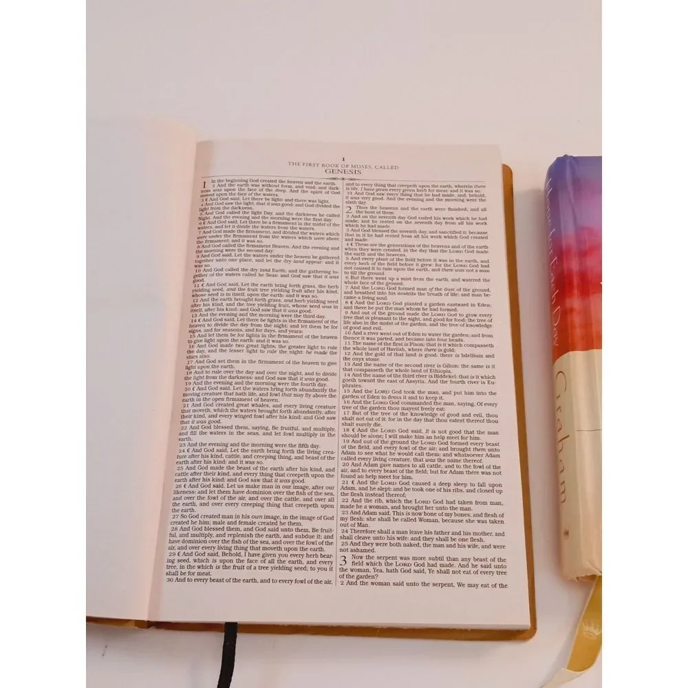 The Holy Bible King James Version Black Old and New Testament KJV & H.F.E.D Book